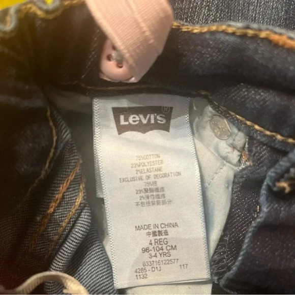 Girls Levi’s 710 Jeans size‎ (4 regular) - Picture 7 of 8